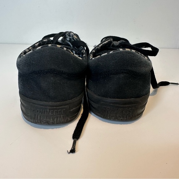 Converse All black Mafison Sneaker with leopard print inside - Picture 4 of 16